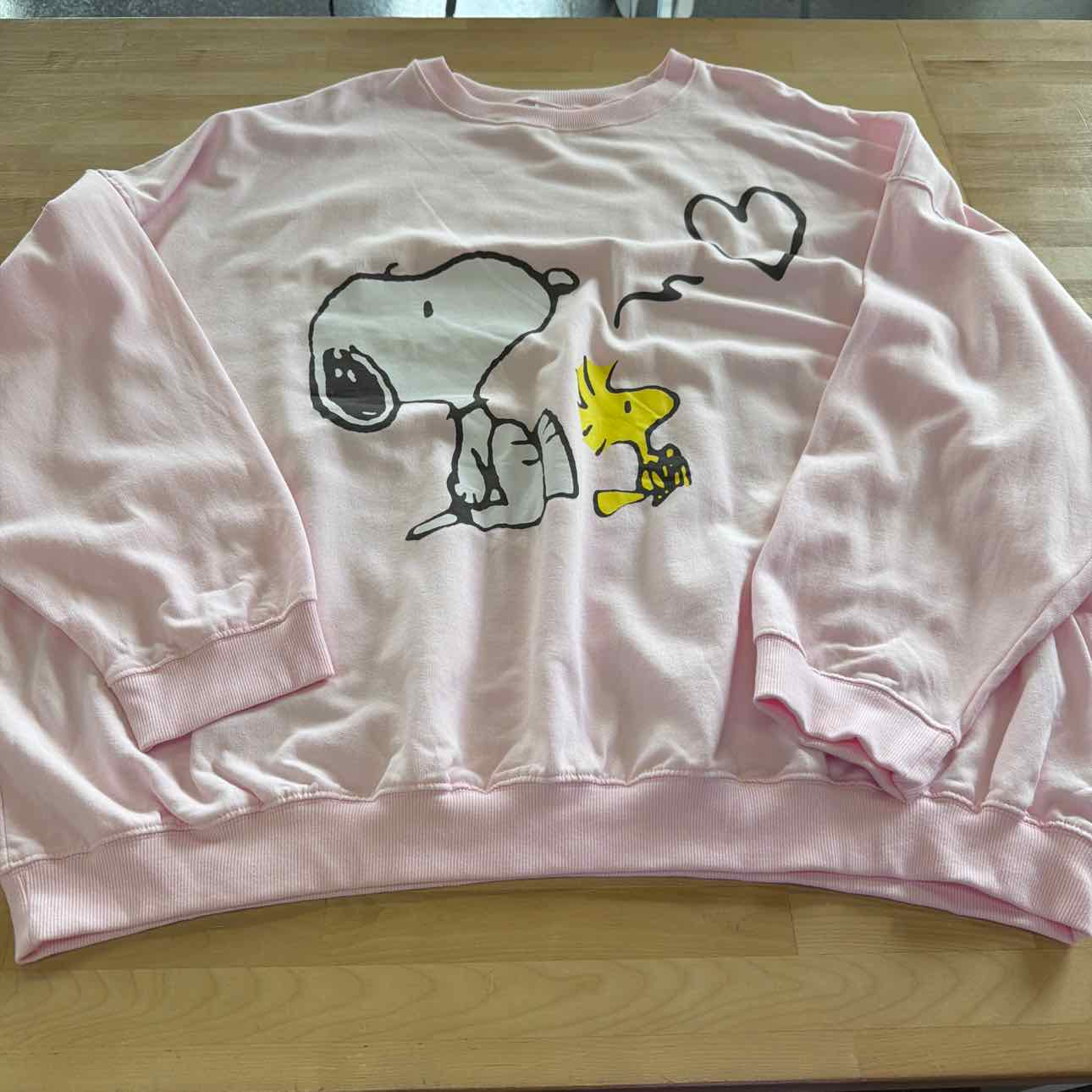 Grayson Threads, the Label  Plus Size Dropped-Shoulder Snoopy Balloon Sweatshirt