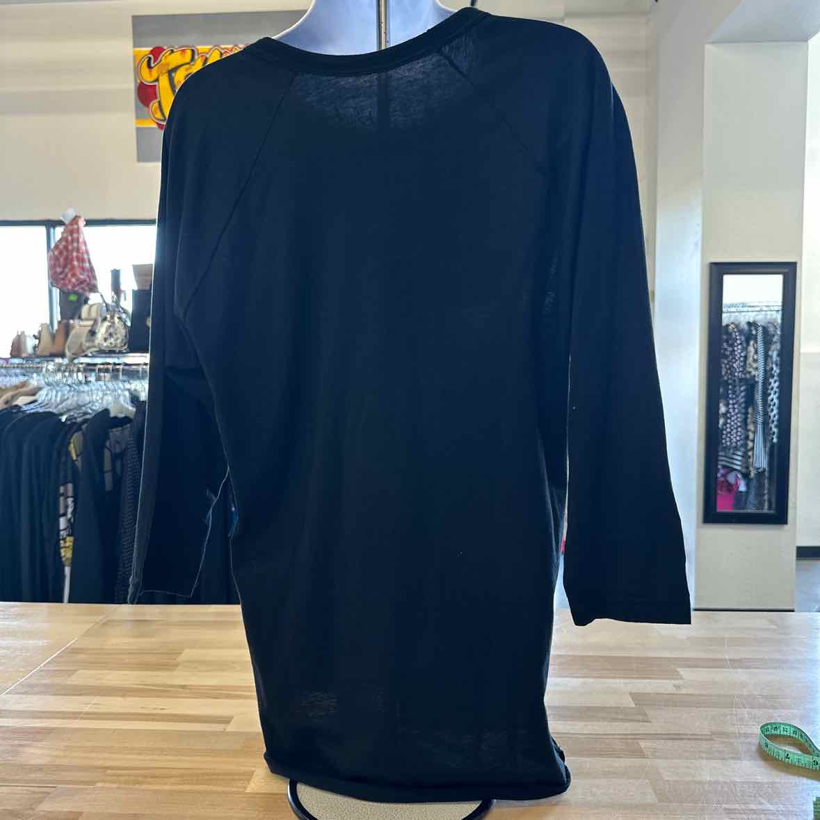 Electric Family Size M Black MENS Long Sleeve Shirt