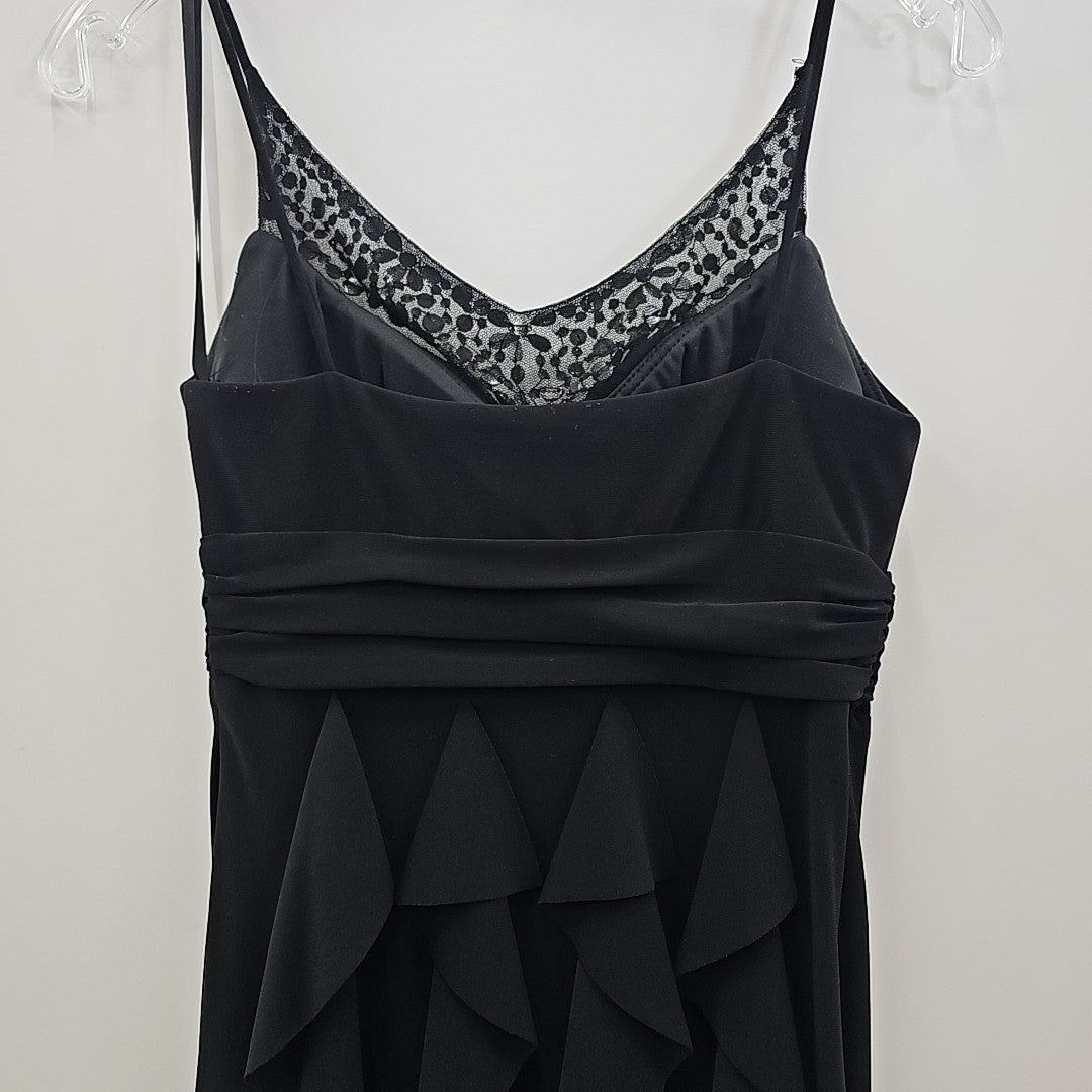 Betsy & Adam Size 4 Black Preloved Dress