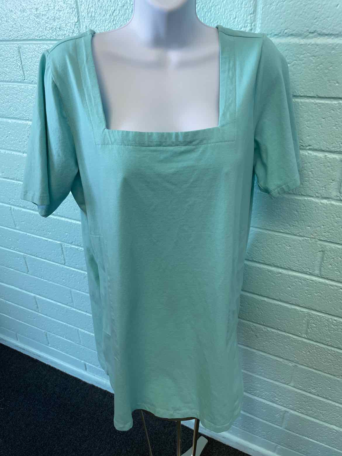 Jessica London Size 14/16 Teal T-shirt