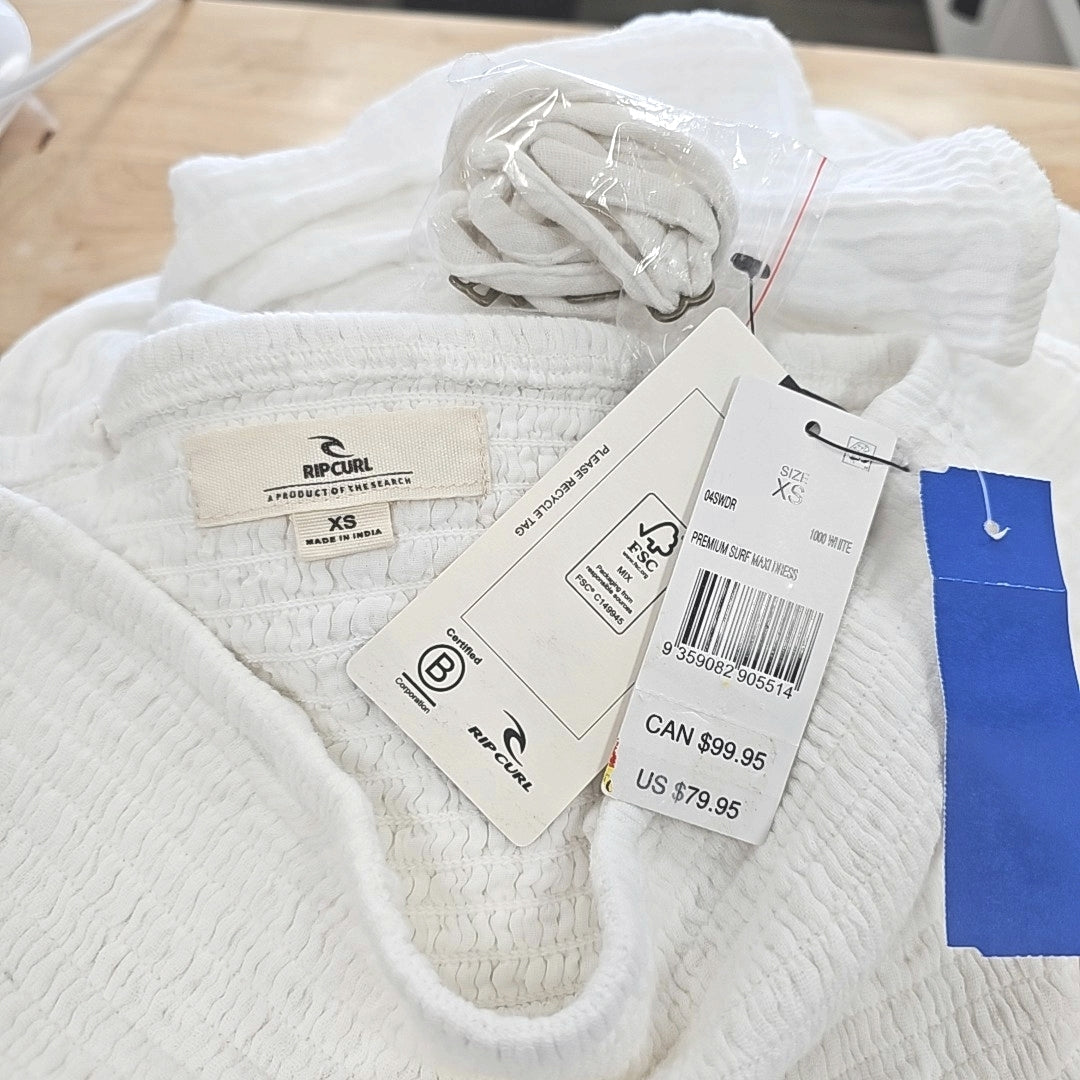 Rip Curl Size XS White New Dress