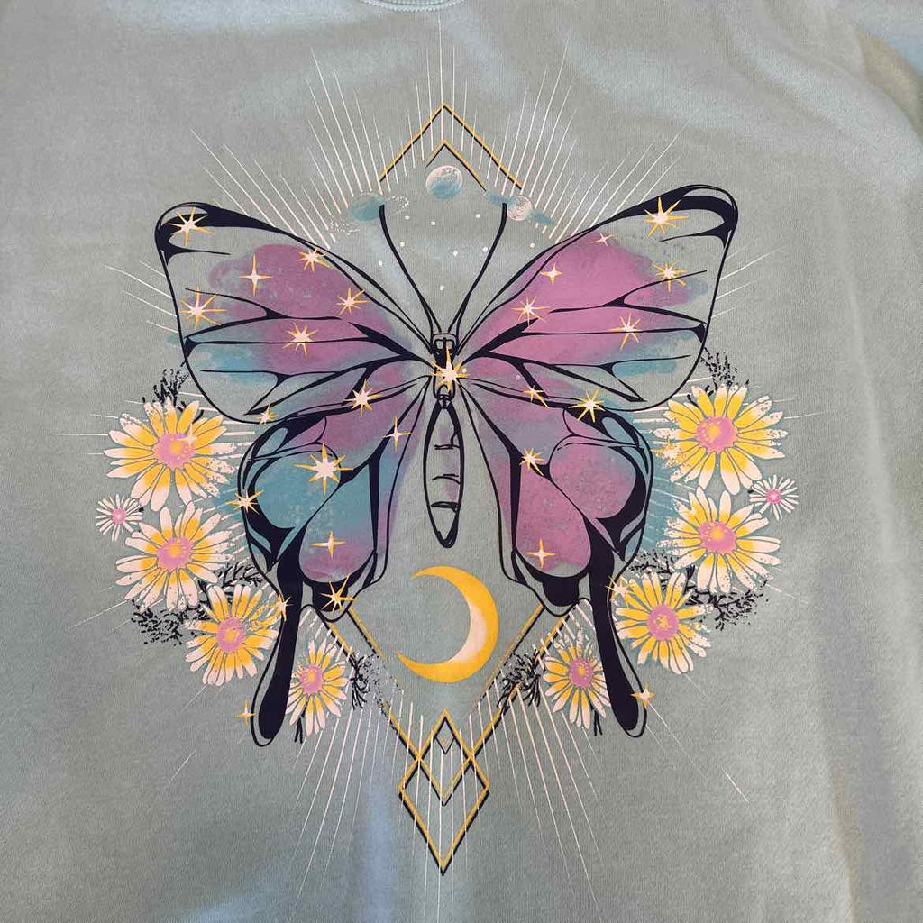 Rebellious One Size 2X Blue New Sweatshirt