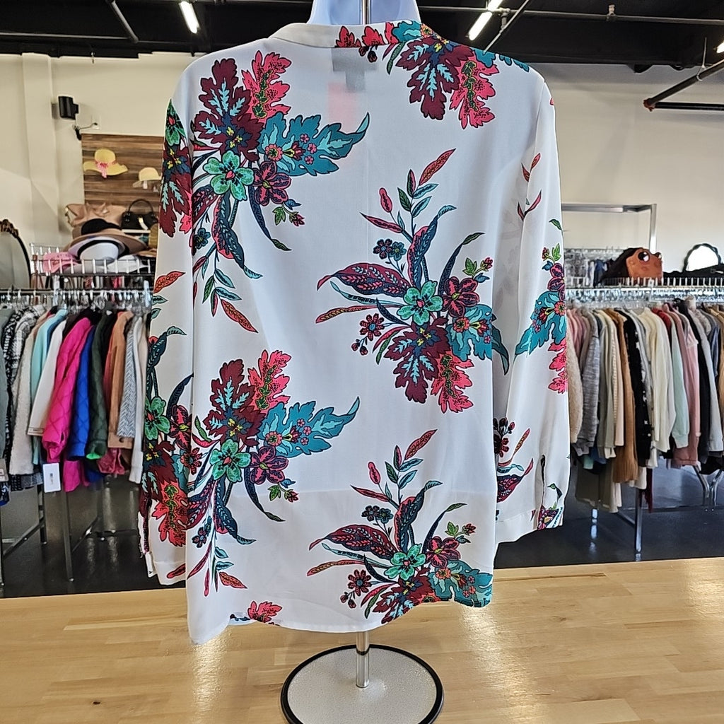 Liz Claiborne Size M White Blouse