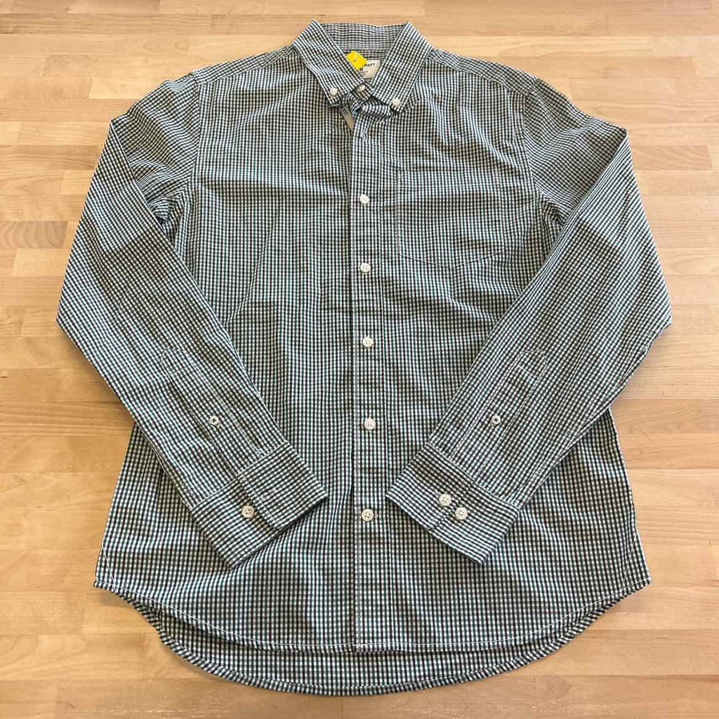 Old Navy Size M Green MENS Button Down Shirt