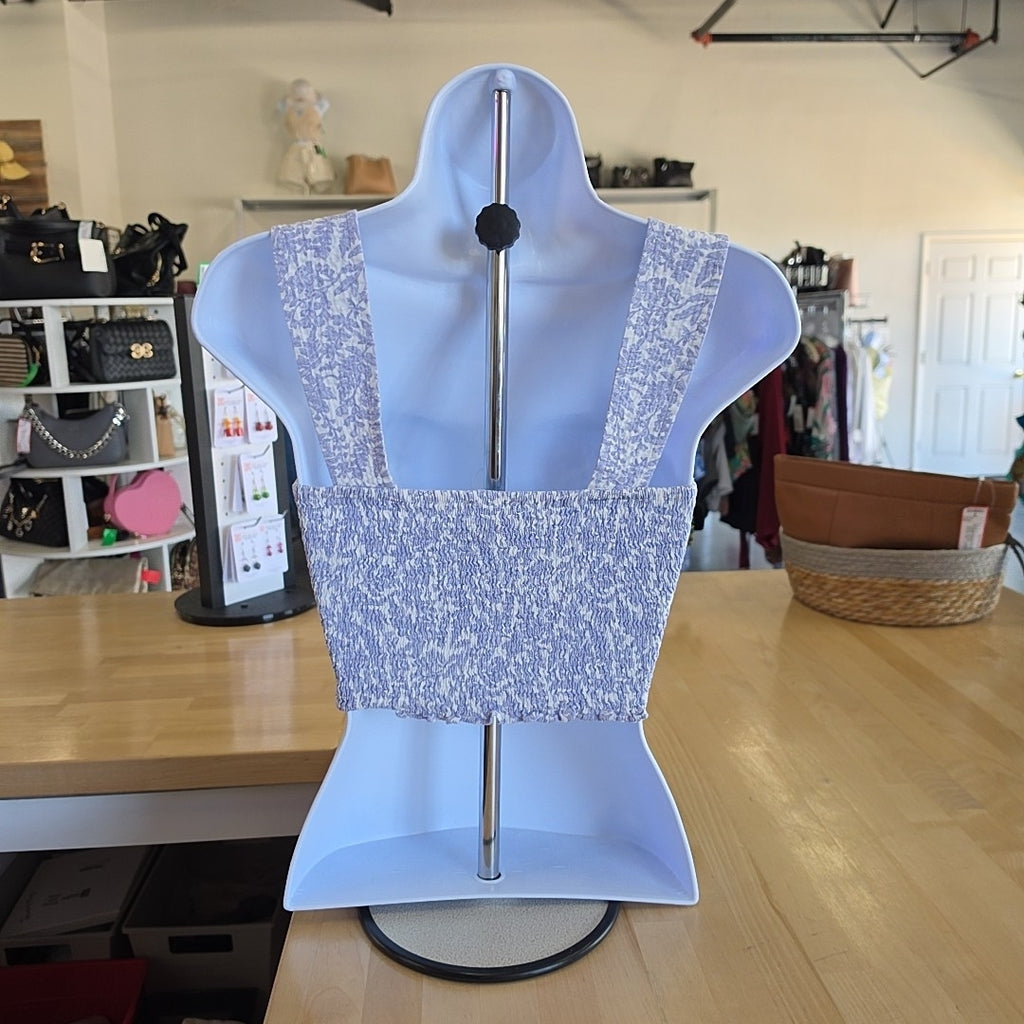 Heartloom Size XS White Purple Preloved Tank