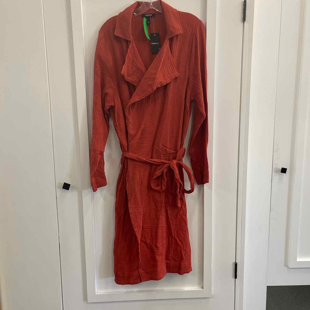 Torrid Size 1 Orange New Dress