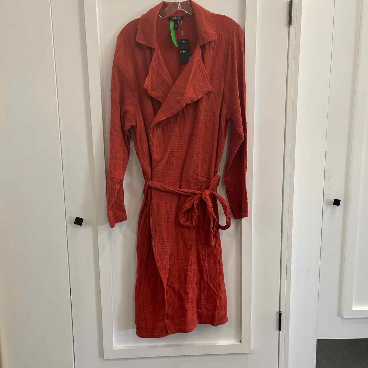 Torrid Size 1 Orange New Dress