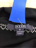 NYDJ Size S Black Preloved T-Shirt SS