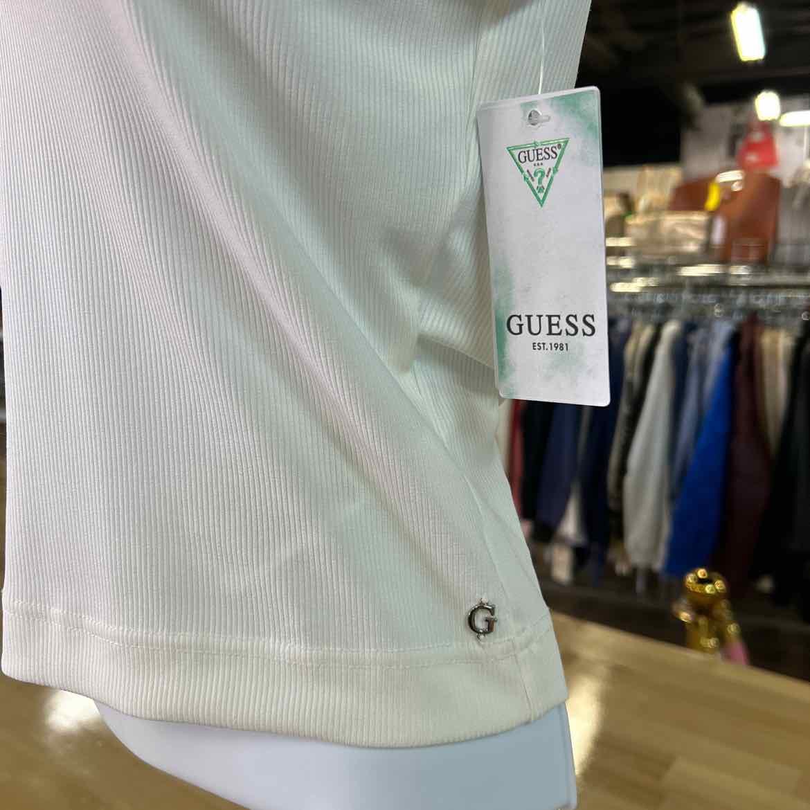 Guess Size S White New Tank