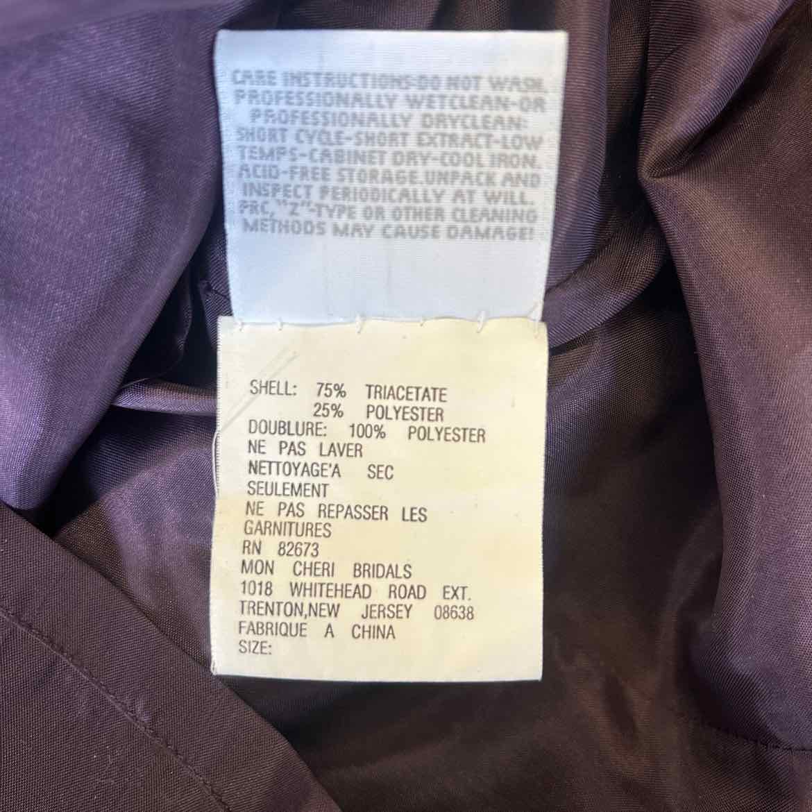 Gala Size M Purple Preloved Dress