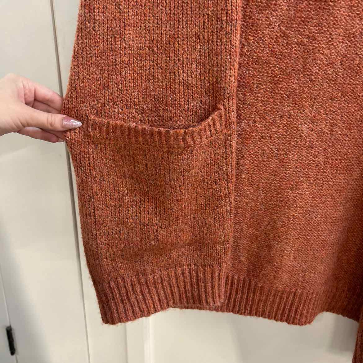ANA Size M Orange Preloved Duster