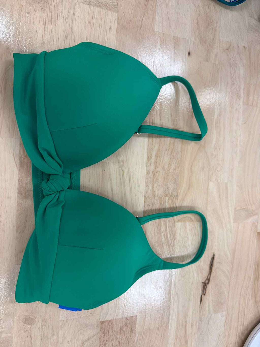 Bar III Size XS Summer Solids Knot-Front Bikini Top