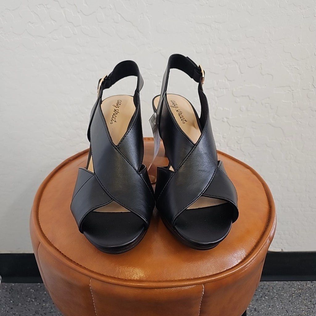 Easy Street Shoe Size 9 Black Heels