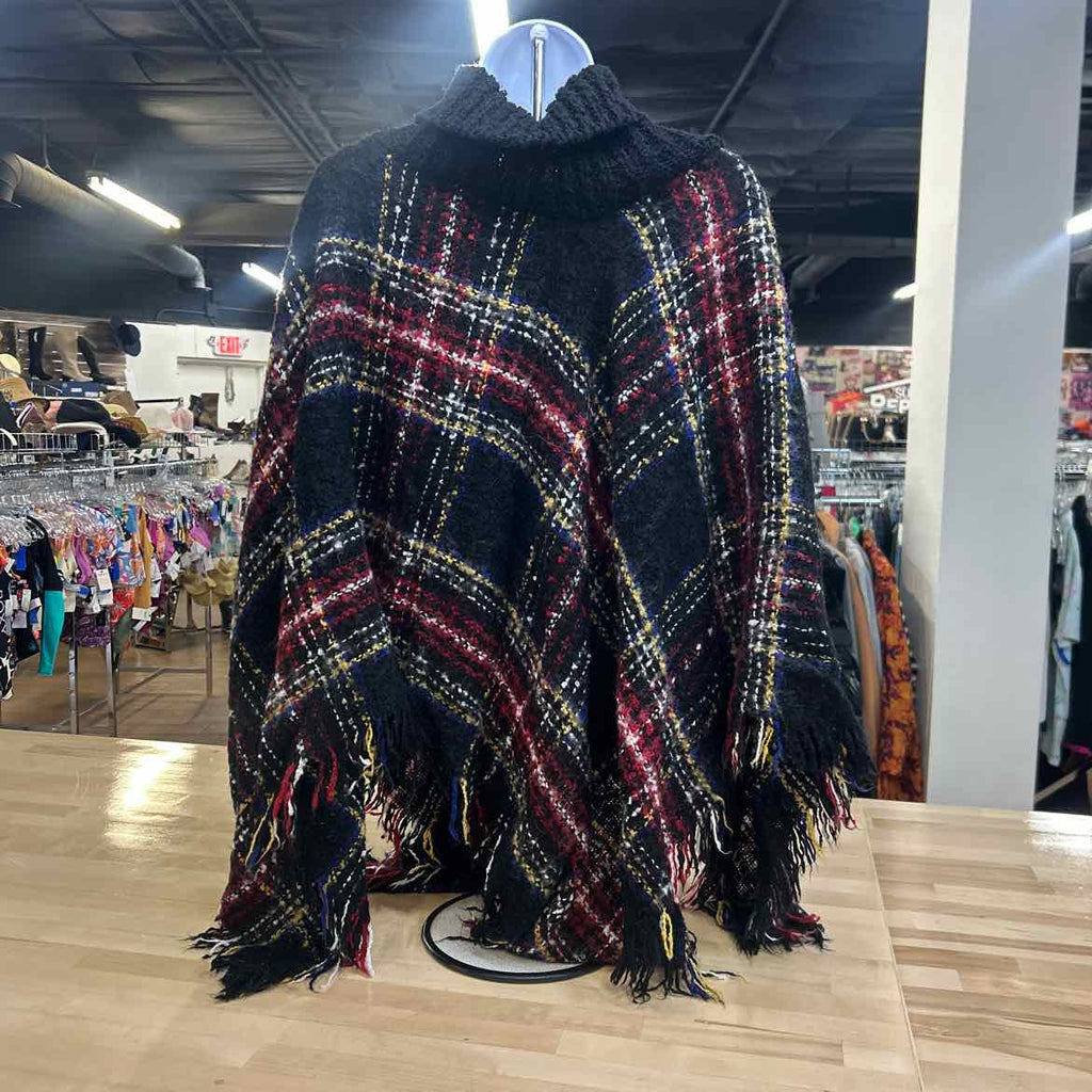 Harve Benard Size OS Black Knit Preloved Sweater