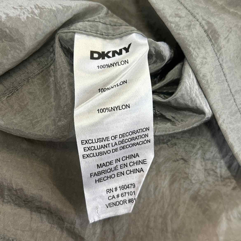 DKNY Size S Silver New MENS Button Down Shirt