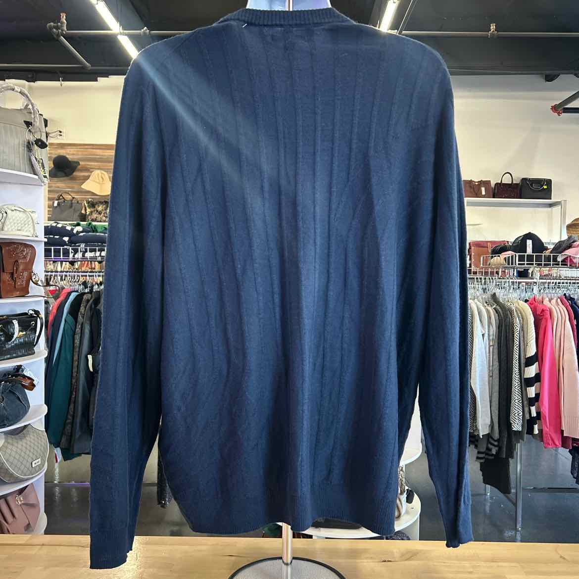 Alfani Size XXL Blue New MENS Sweater
