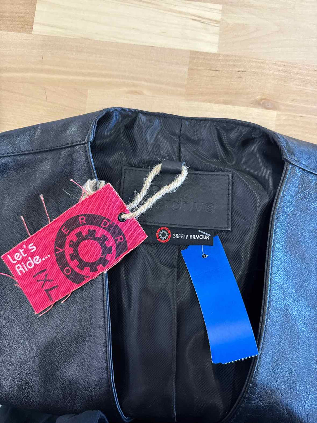 overdrive Size XL Black MENS Vest