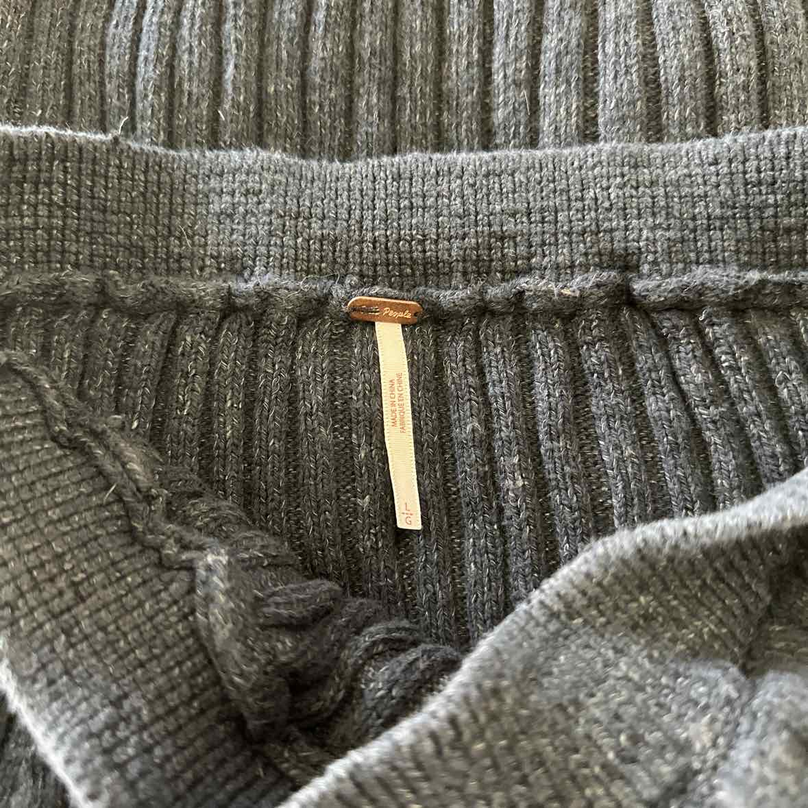 Free People Size L Blue Skirt