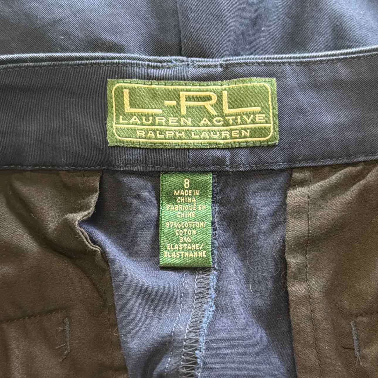 Ralph Lauren Size 8 Navy Preloved Shorts