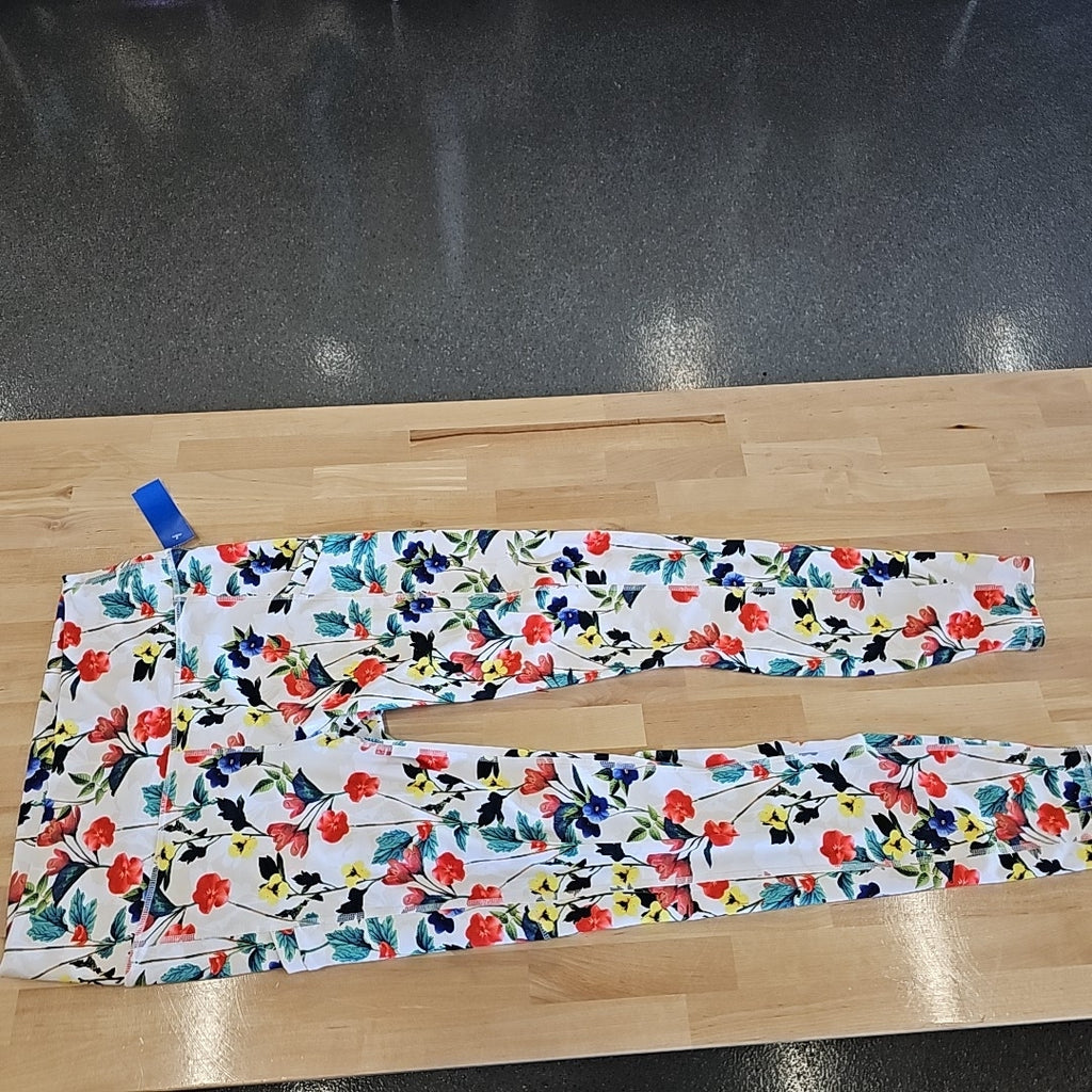 Guru Size L White Athletic Pants