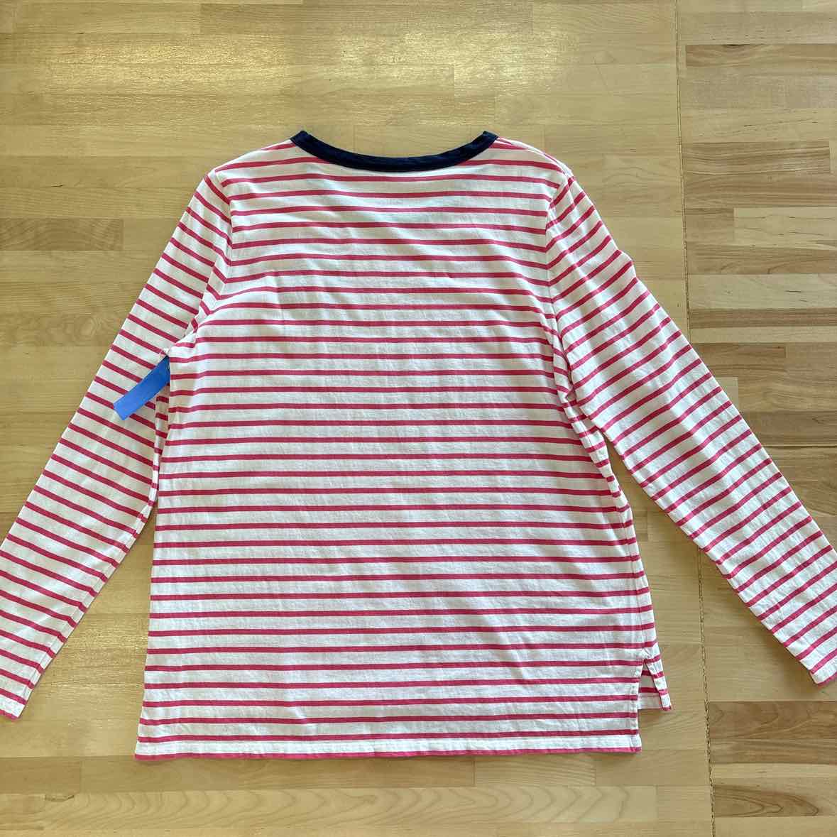 Boden Size 12 Red & white Longsleeve