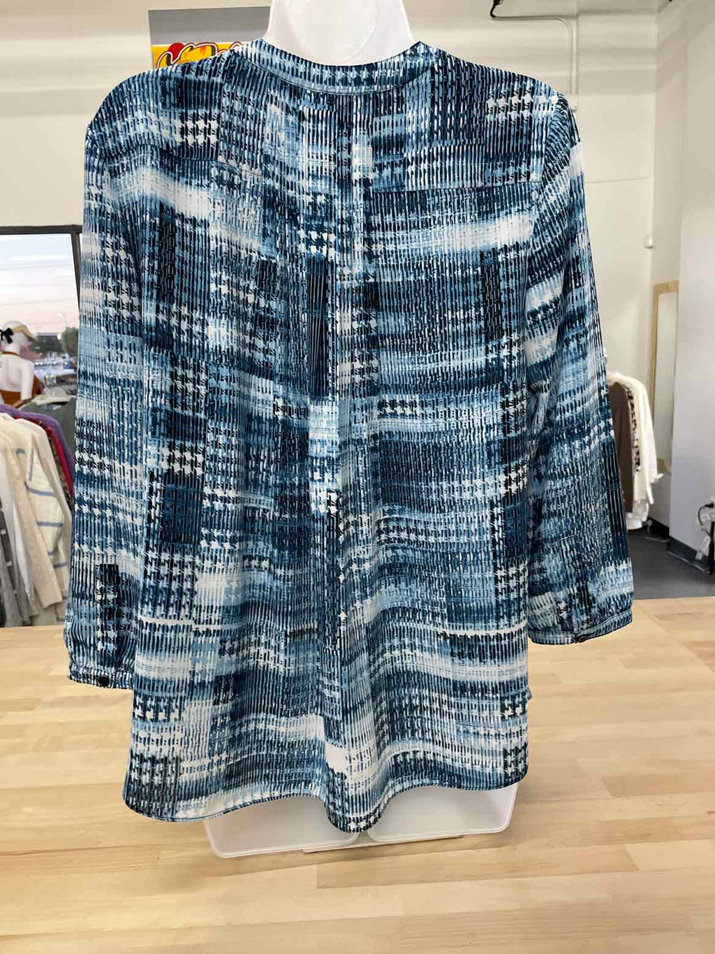 NYDJ Size M Blue Blouse