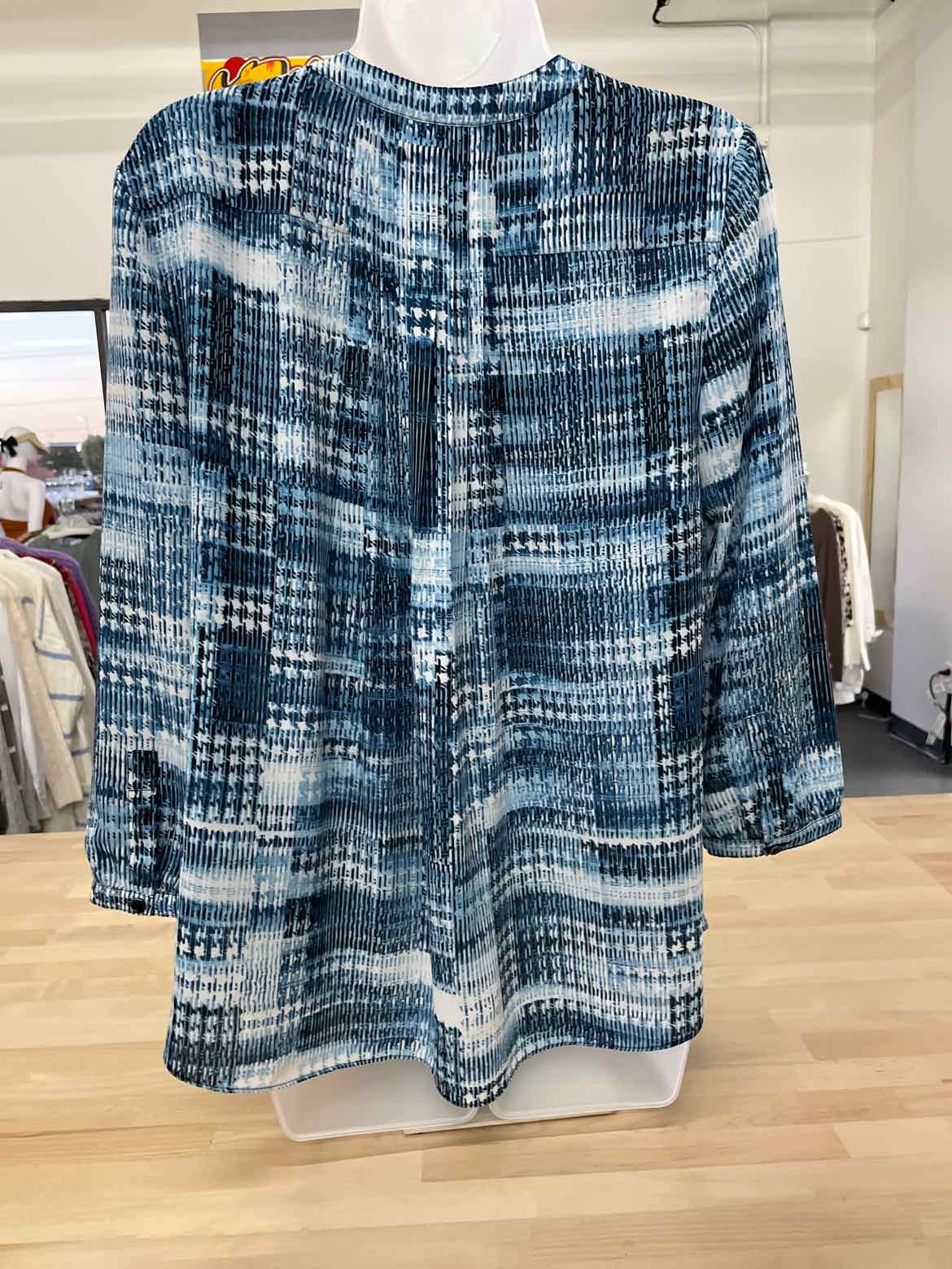 NYDJ Size M Blue Blouse