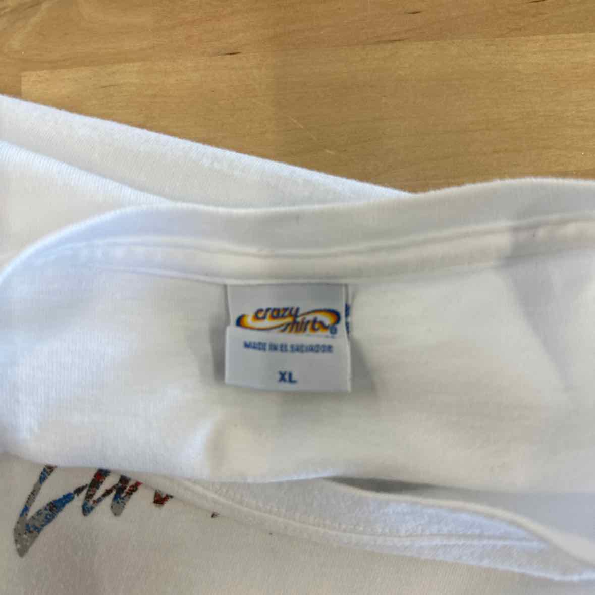 AssortedBrands Size XL White T-shirt