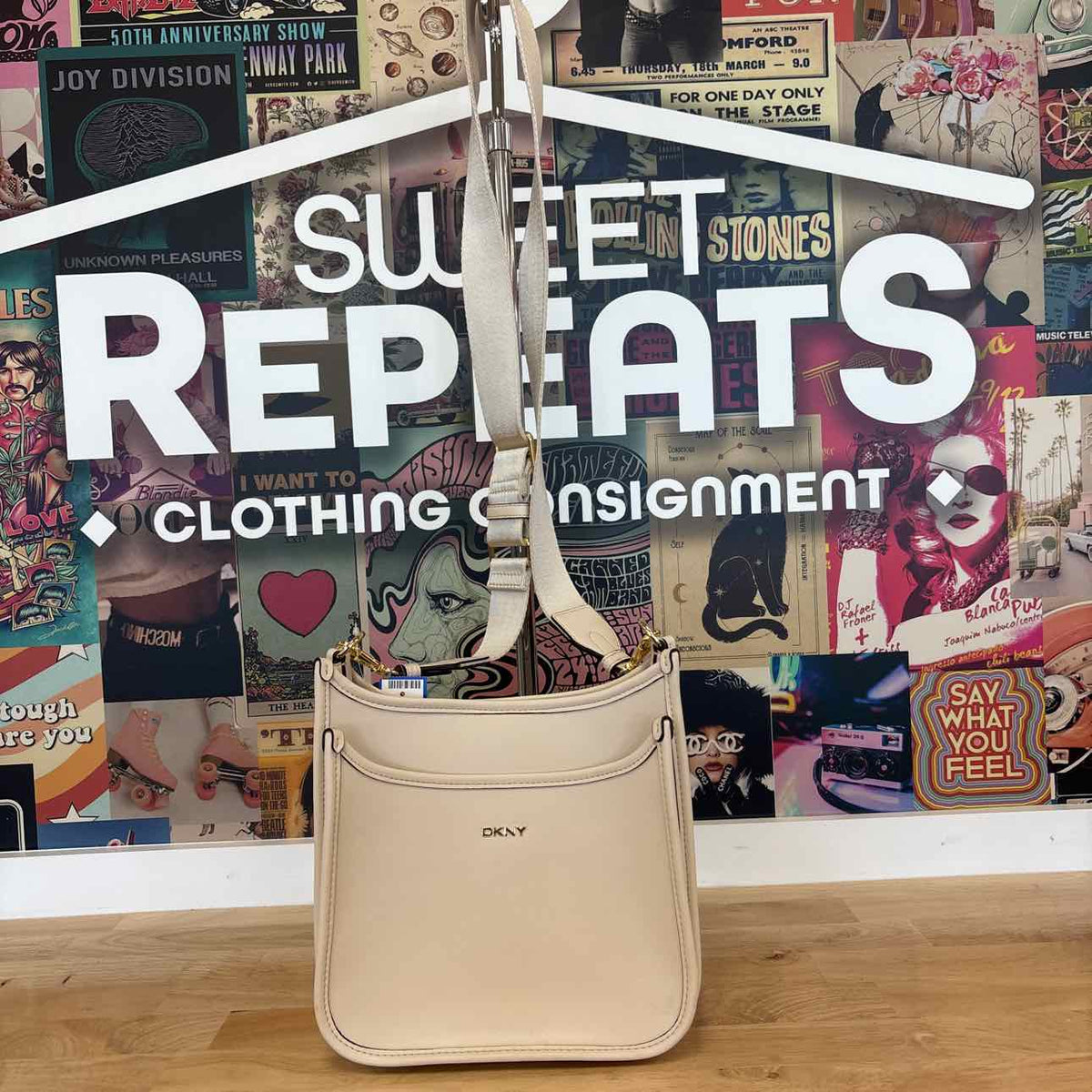 DKNY Cream Crossbody
