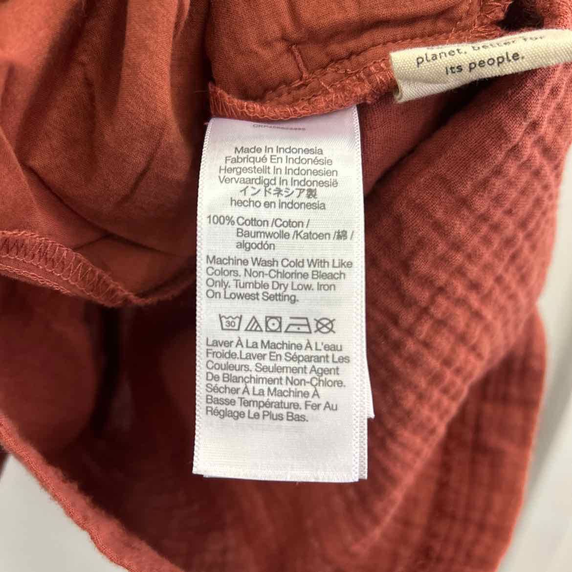 Madewell Size XS Orange Preloved Romper