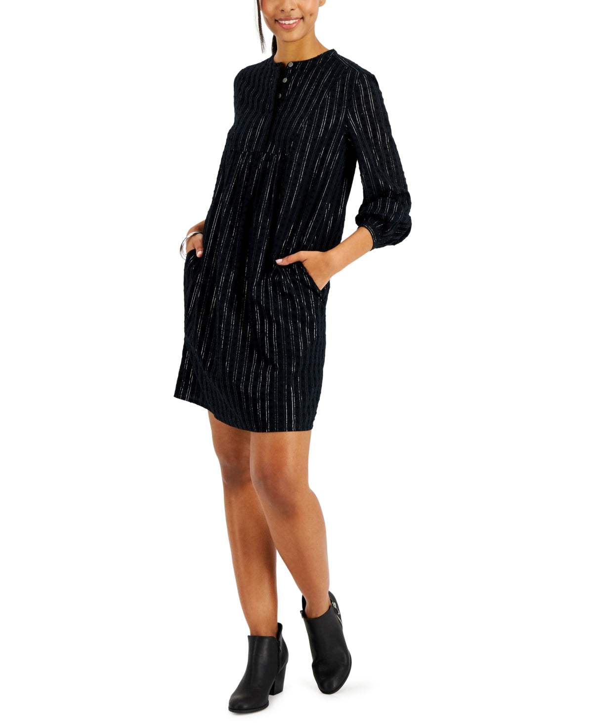 Style & Co. Size XL Black New Dress