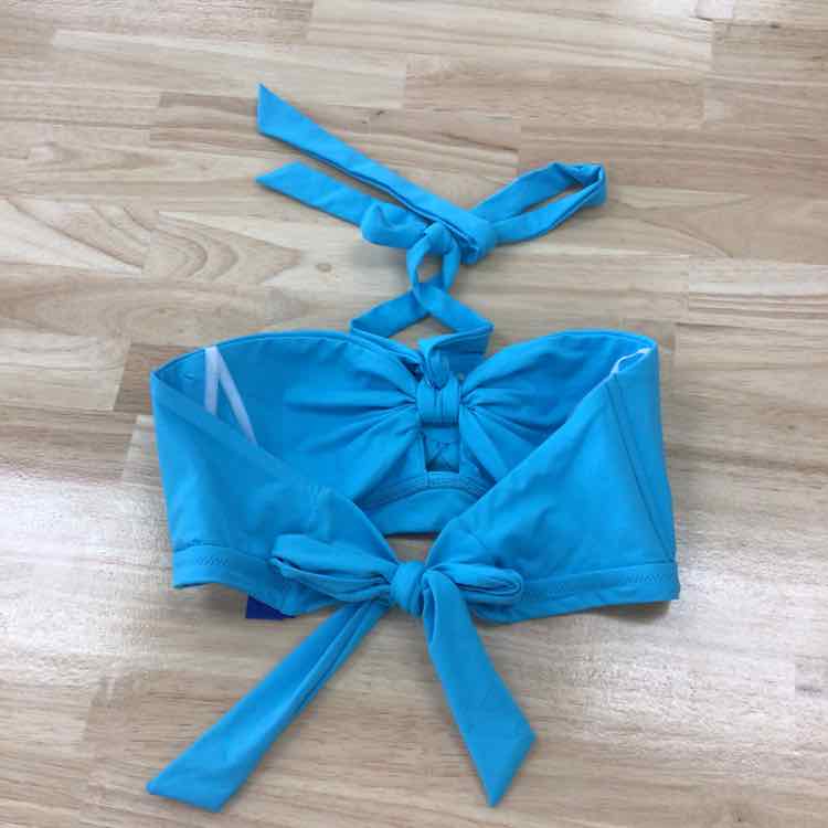 becca Size L Garden of Eden Flower Bandeau Bikini Top