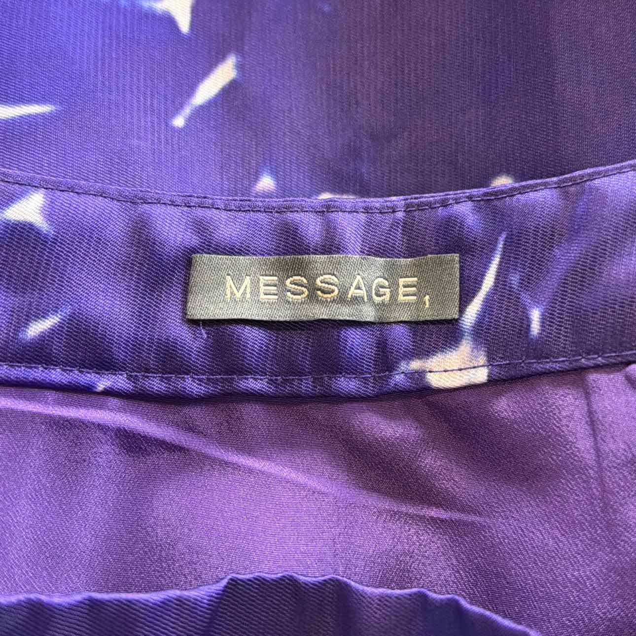 Message Factory Size 1 Purple Preloved Skirt