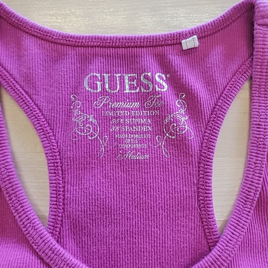 Guess Size M Pink Tank