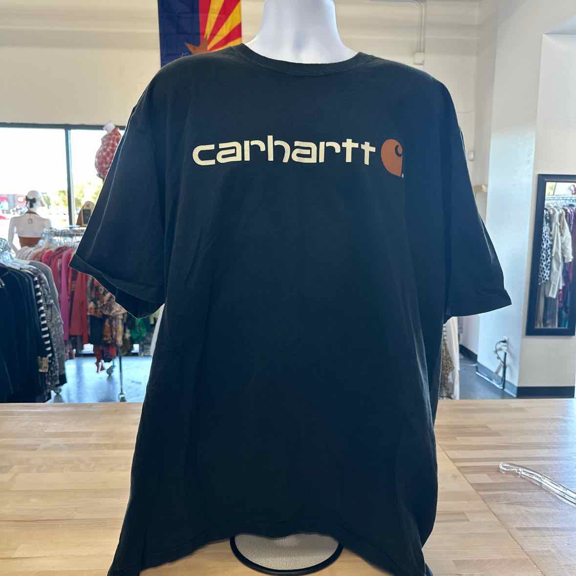 Carhart Size 3XL Black MENS T-shirt