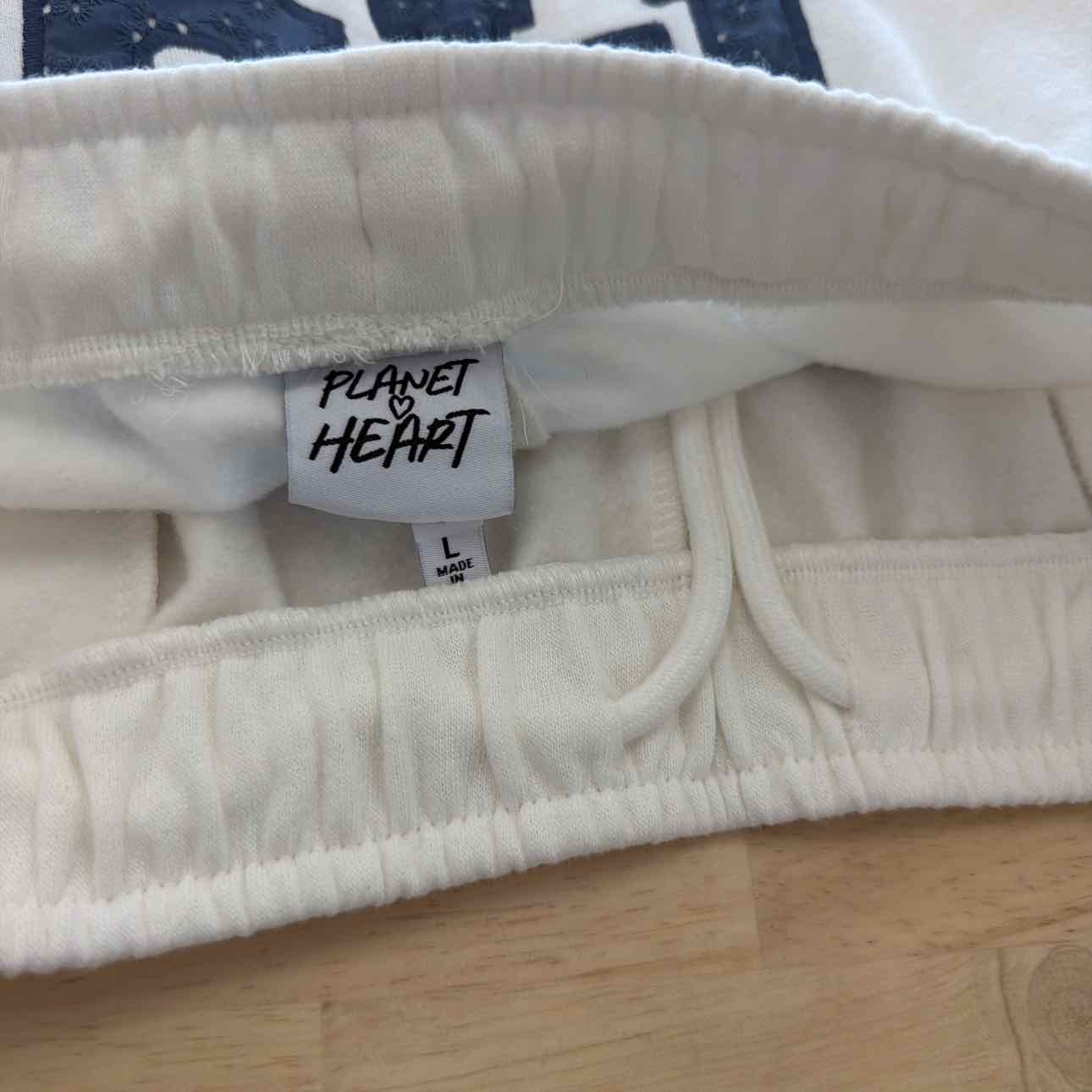 Planet Heart Women Size L White New Shorts