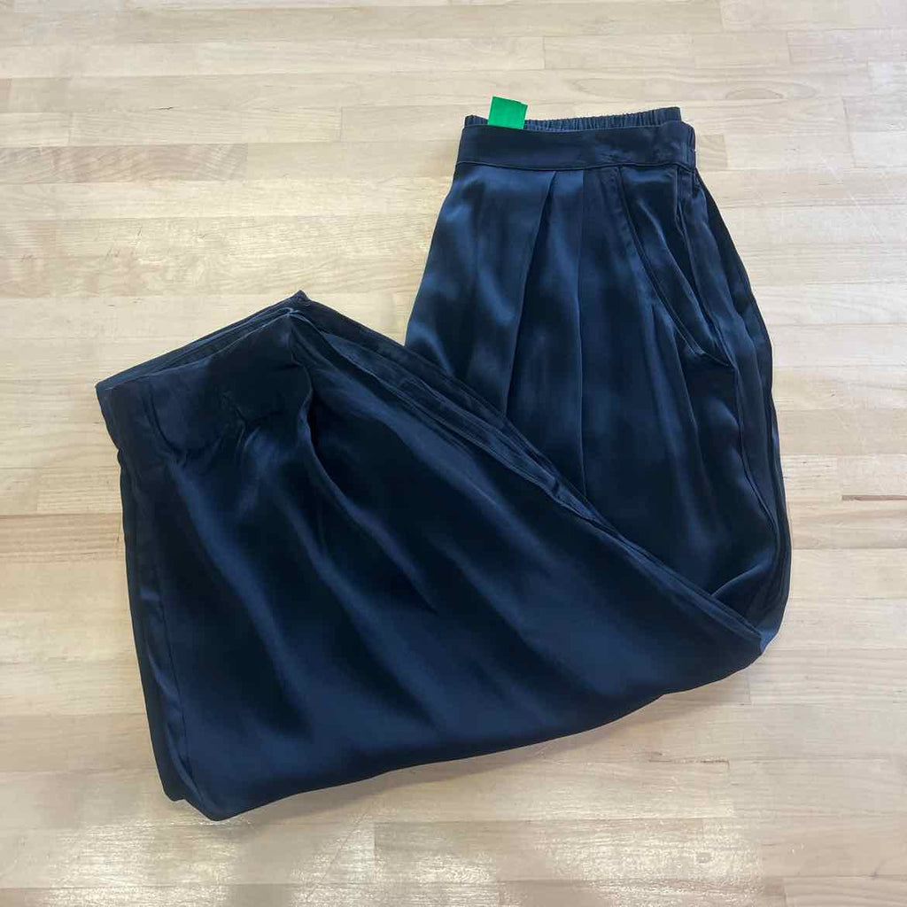 Anthropologie Size M Black viscose Preloved Pants