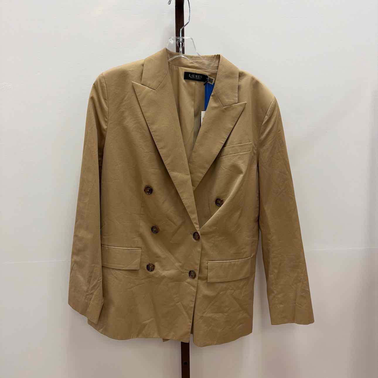 Ralph Lauren Size 8 Tan New Blazer
