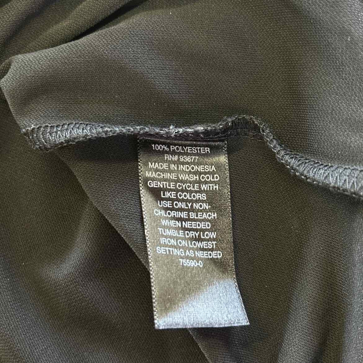 Worthington Size S Black Preloved Blouse SS