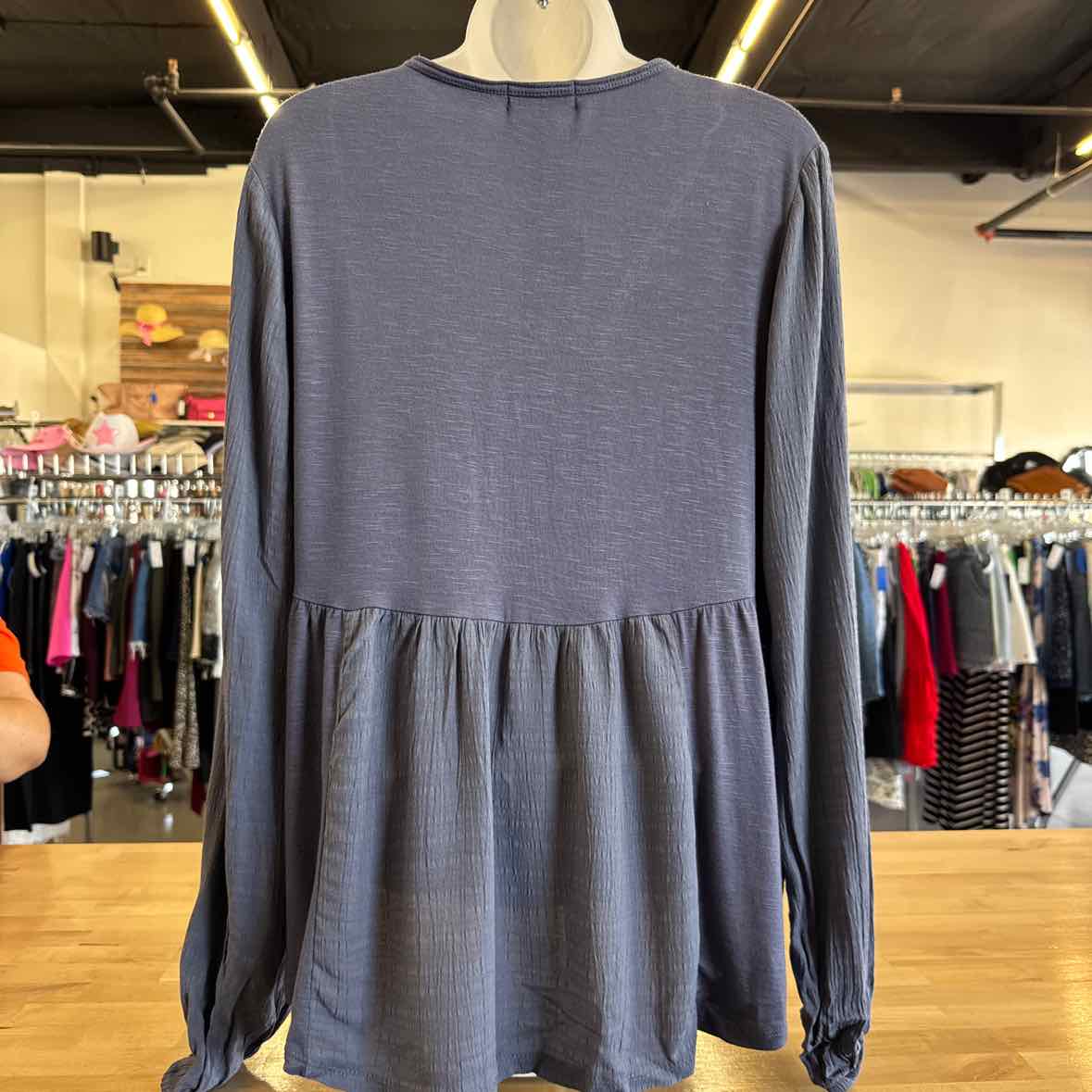 Artesia Size M Blue Blouse