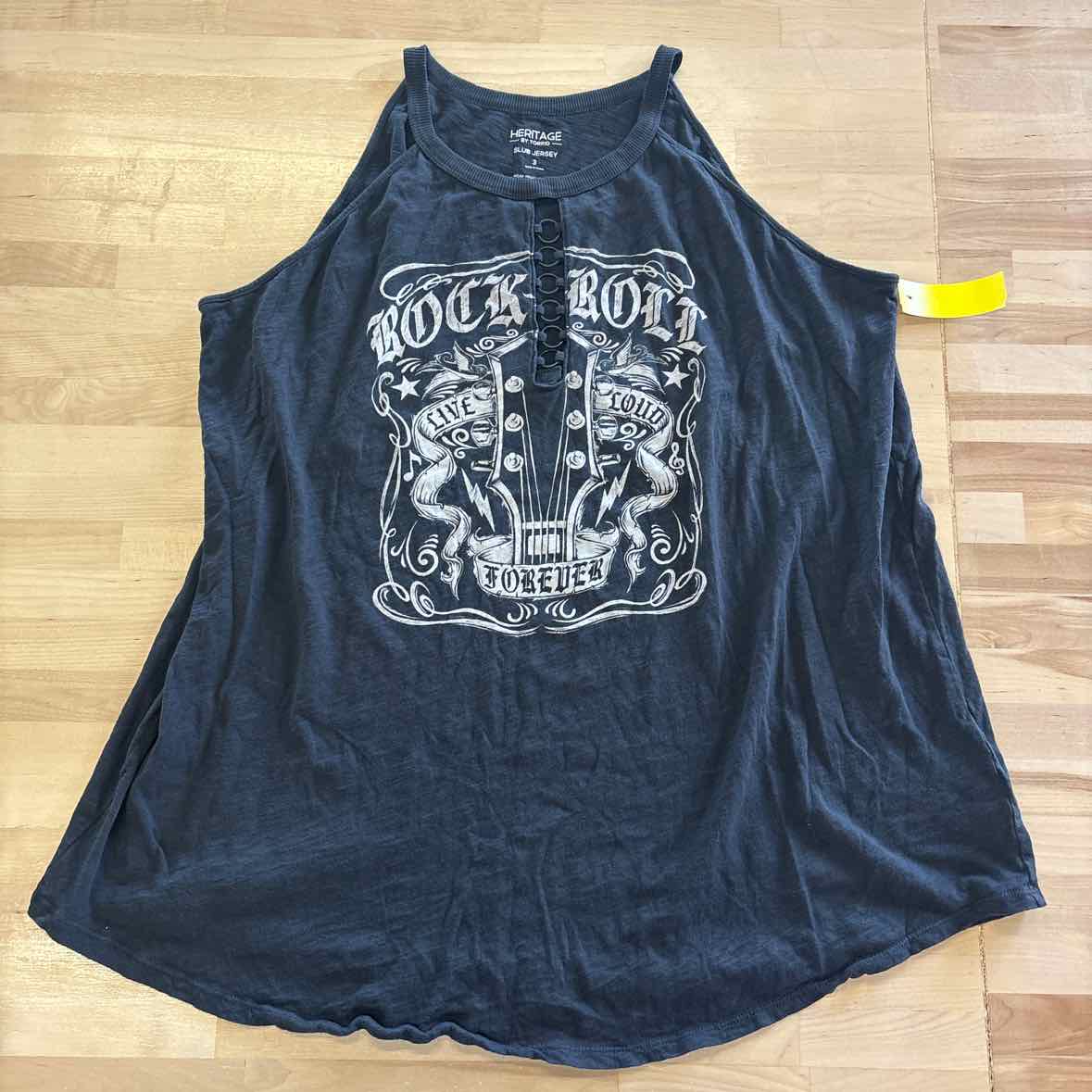 Heritage Size 3 Gray Tank