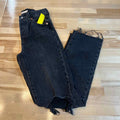Levi's Size 23 Black Denim Preloved Jeans