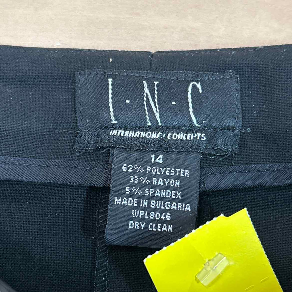 INC Size 14 Black Preloved Skirt