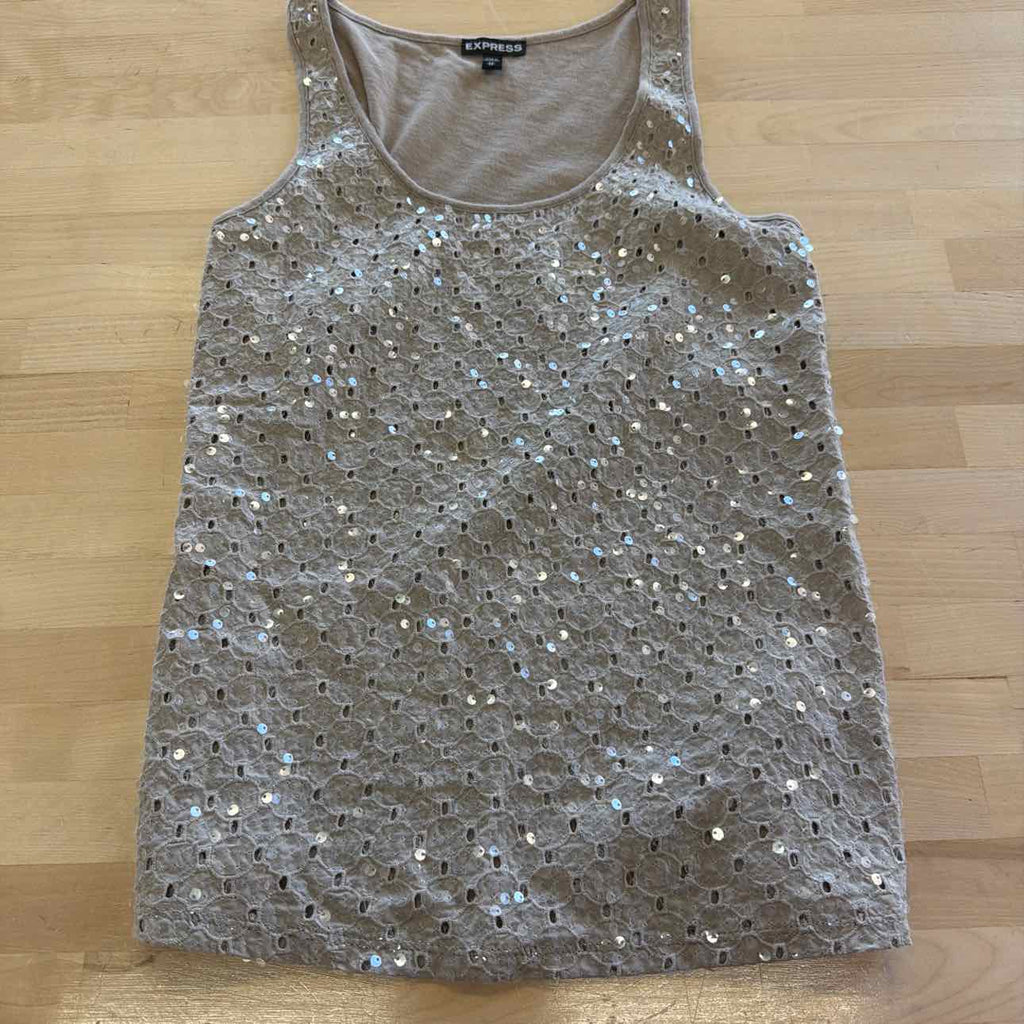 Express Size XS Beige Preloved Tank