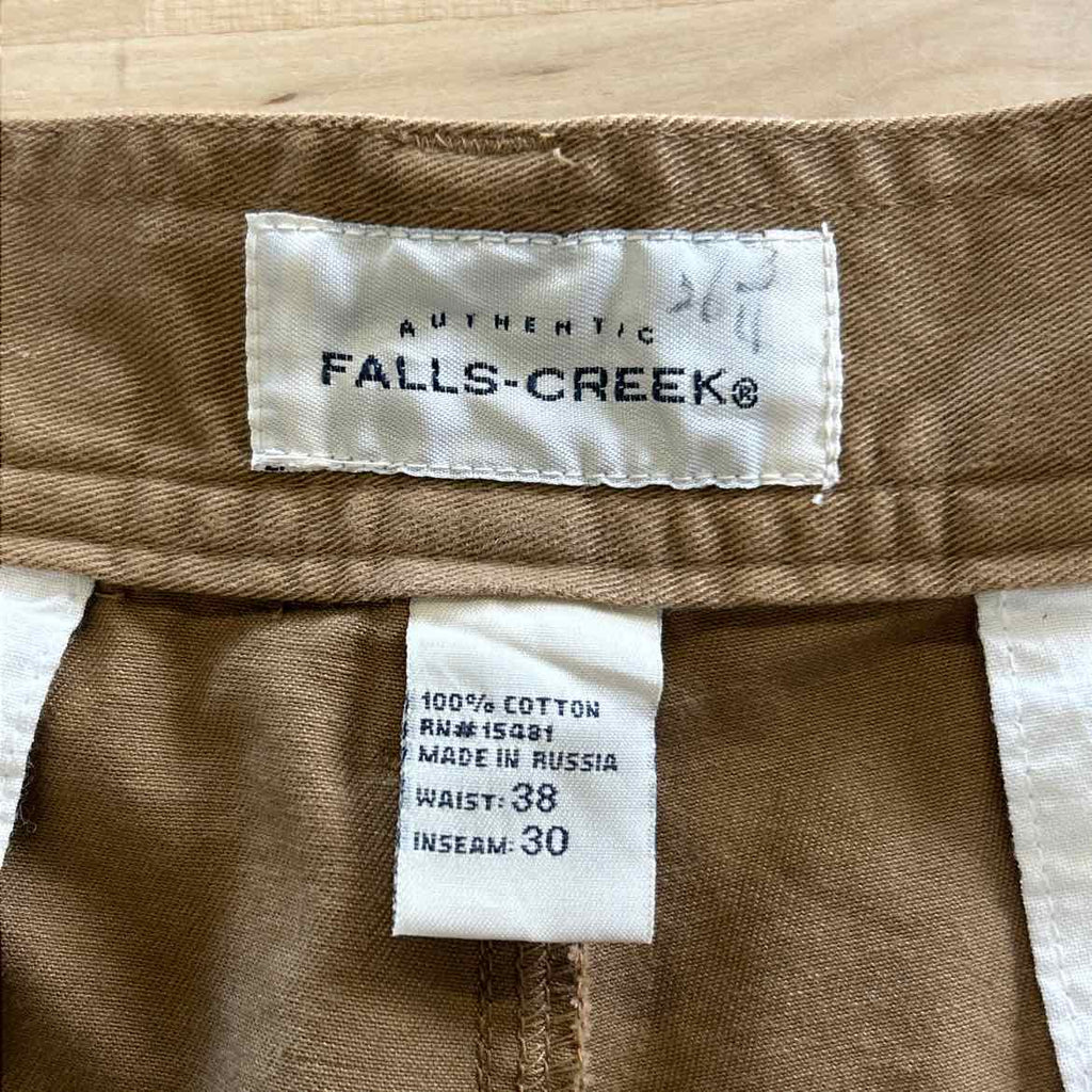 FallsCreek Size 38x30 Brown MENS Pants