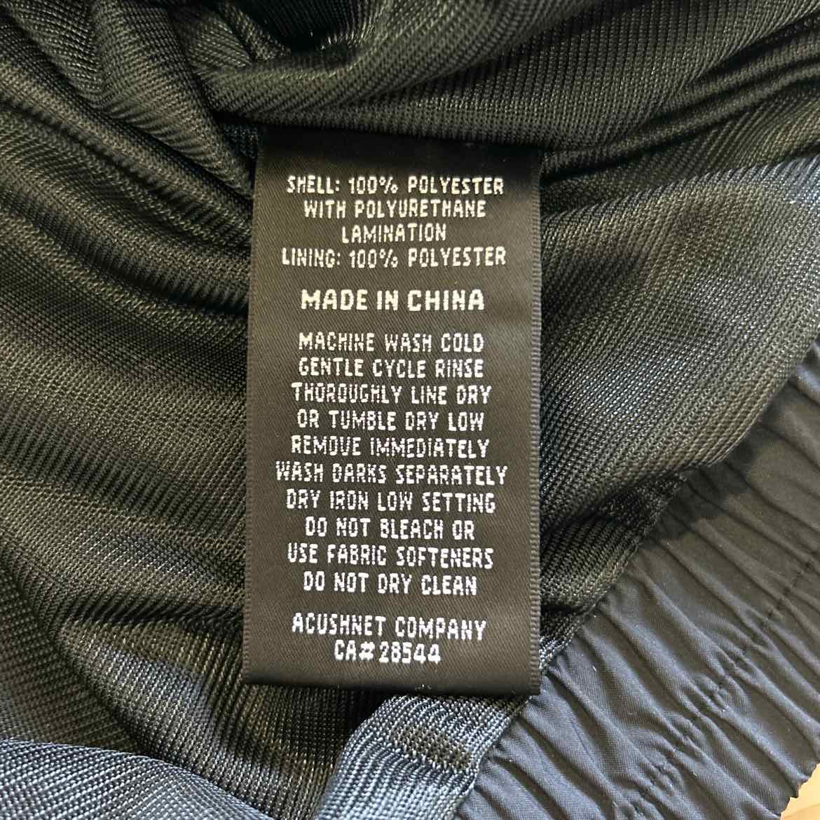 Dry Joys Size M Black Preloved Jacket