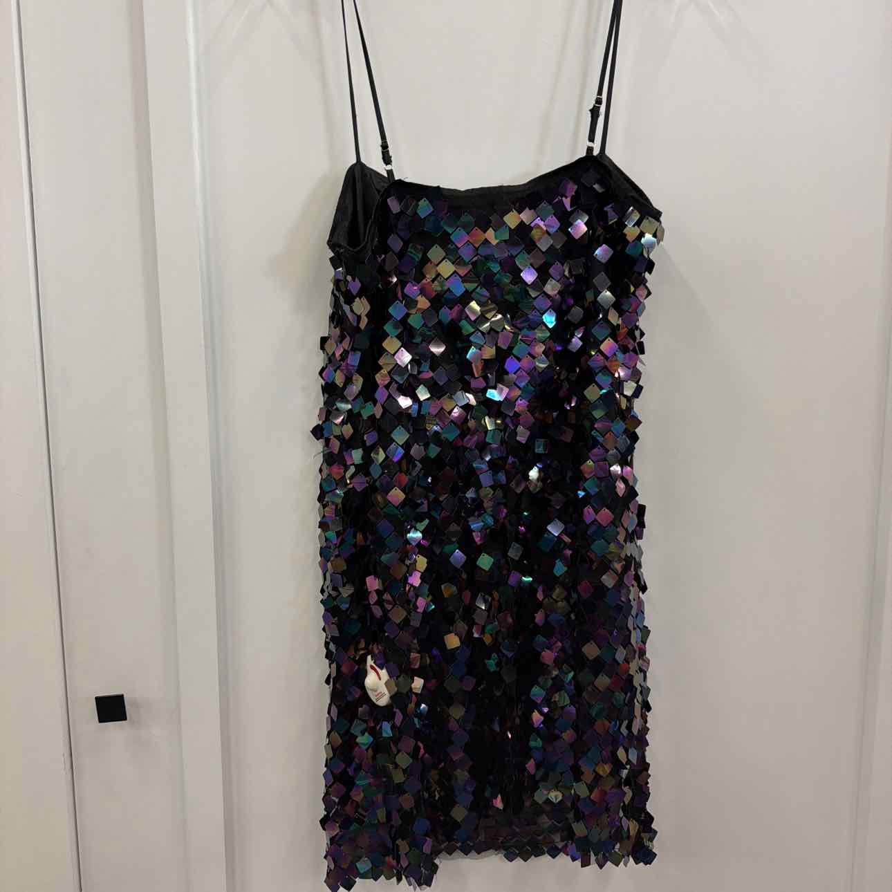 Astr the Label Women's Porsche Sleeveless Sequin Mini Dress - Purple Multi