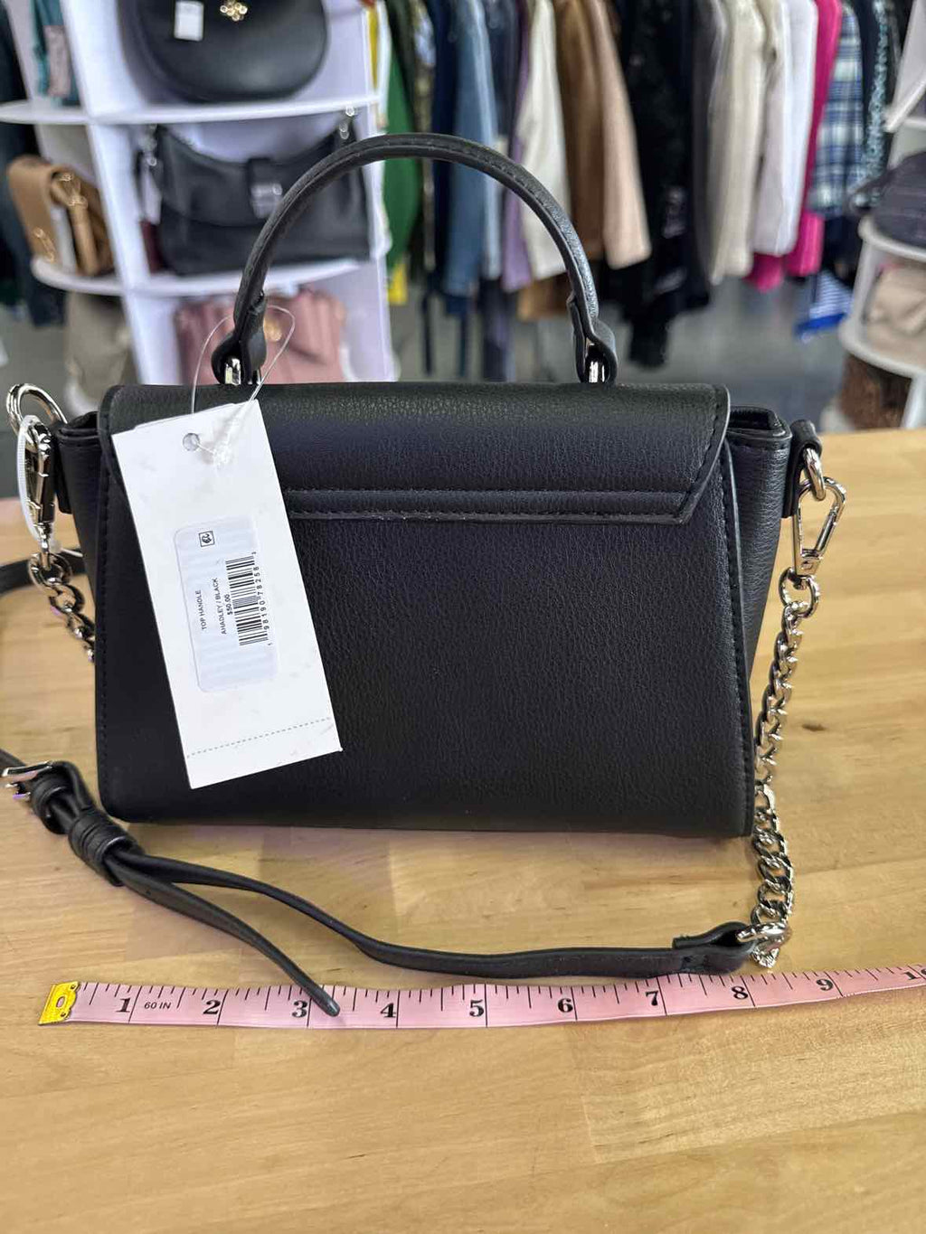Madden Girl Ahadley Black Crossbody New Handbag NWT