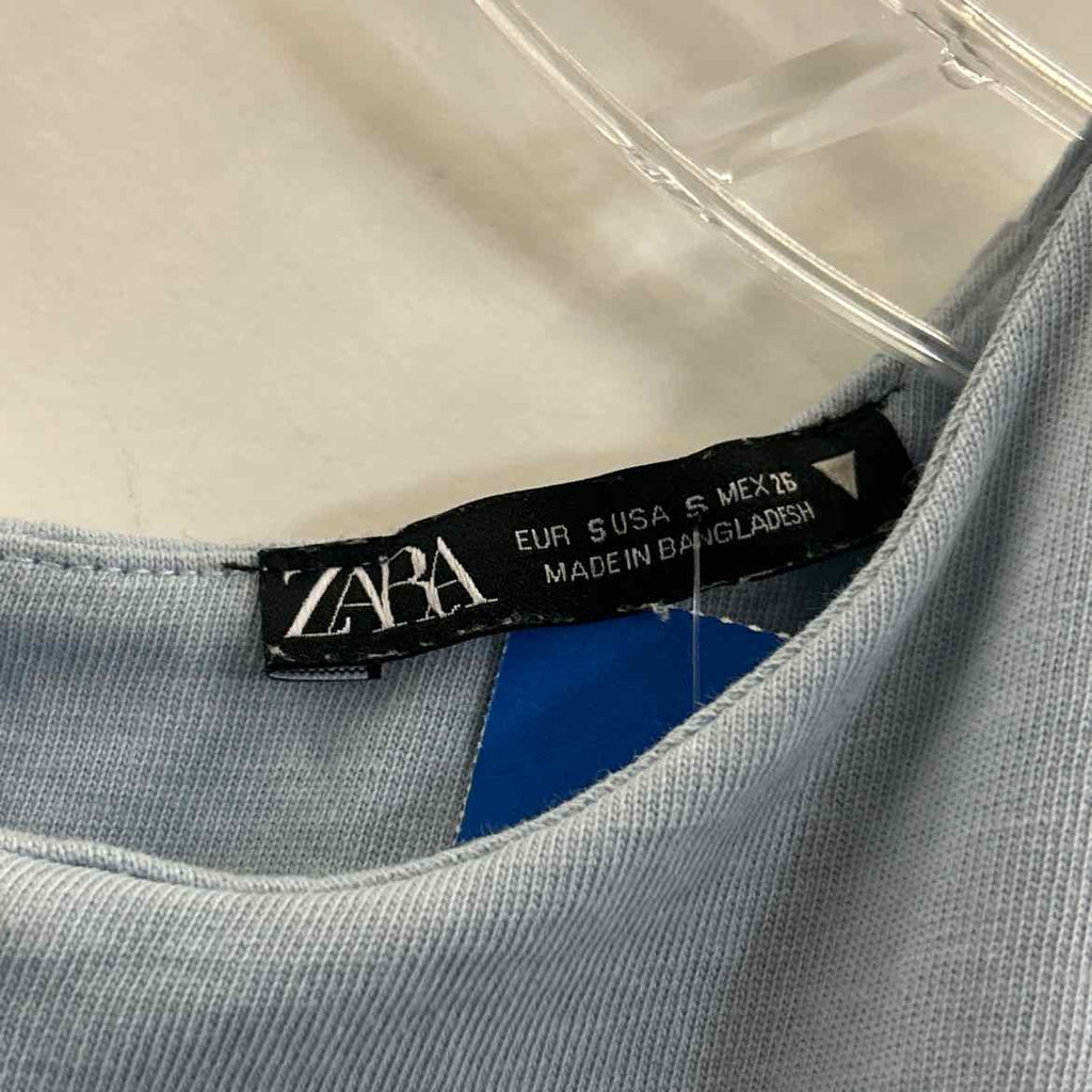 zara Size S Blue Preloved Romper