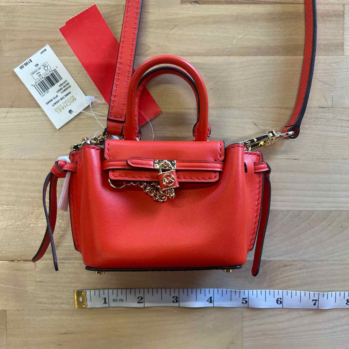 Michael Kors Logo Hamilton Legacy Extra Small Belted Satchel